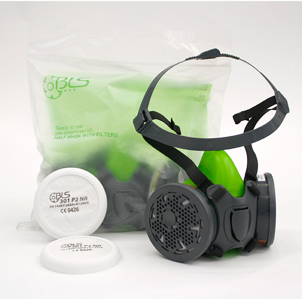 Demi masque silicone 4000 Next à cartouche BLS