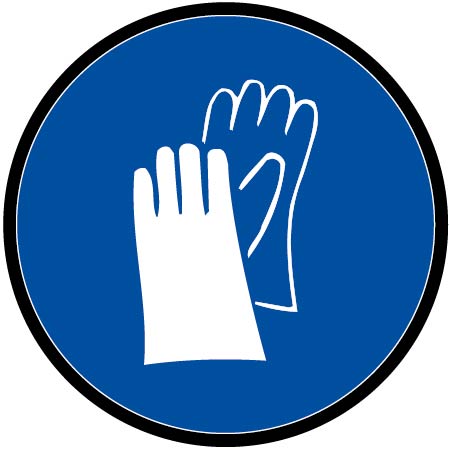 Port des gants obligatoire