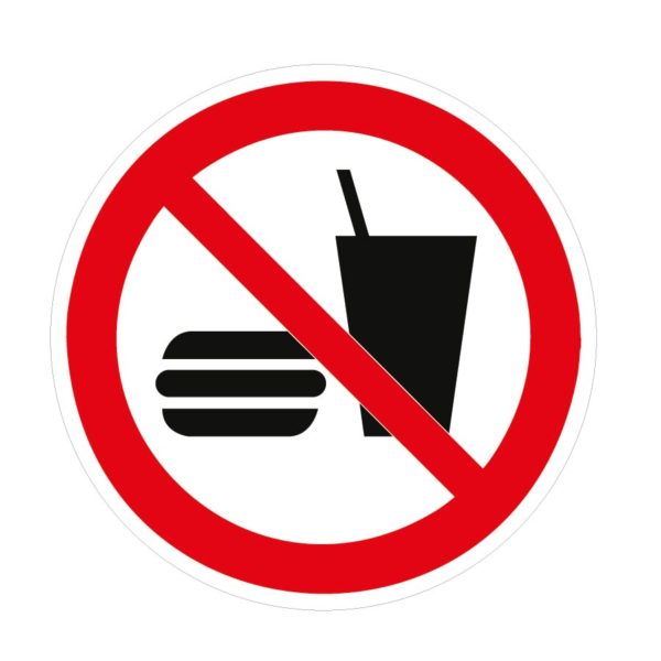 Interdiction de boire ou de manger