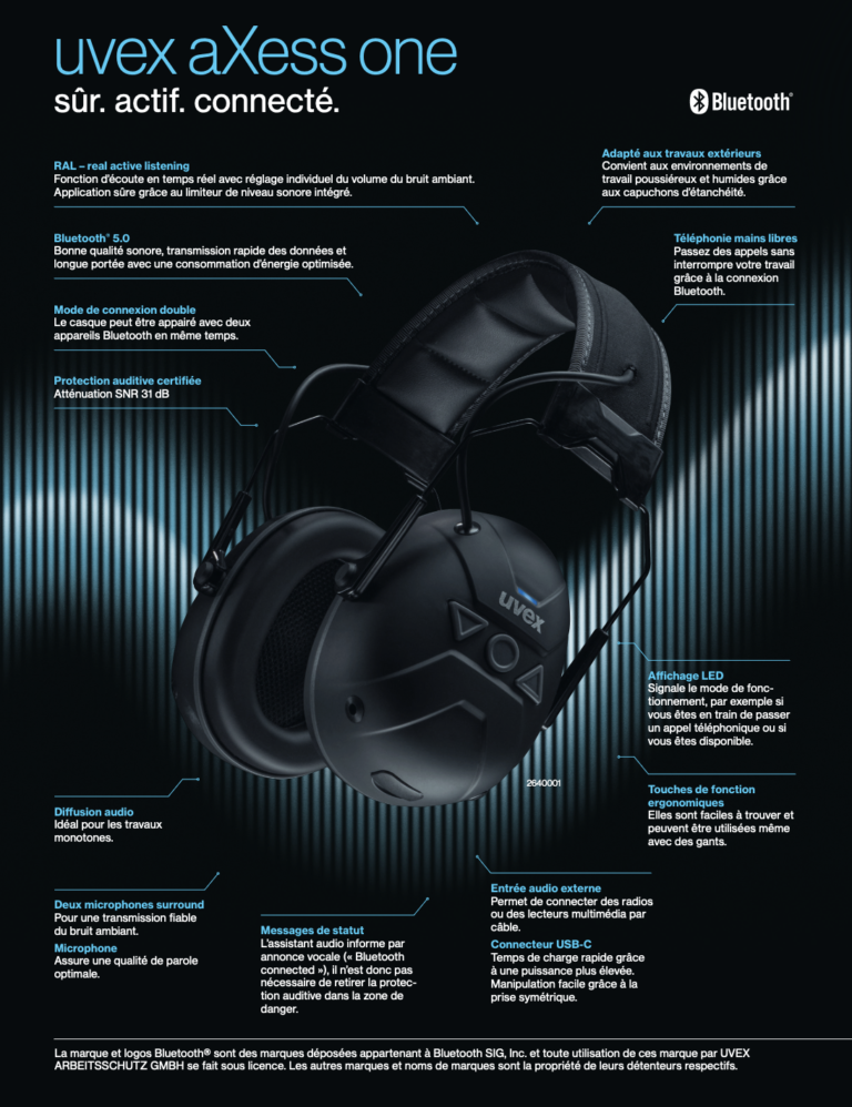 Selenca_Casque anti-bruit bluetooth